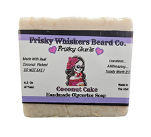 Load image into Gallery viewer, Hand Made LUXURY Glycerin Soap~Coconut Cake