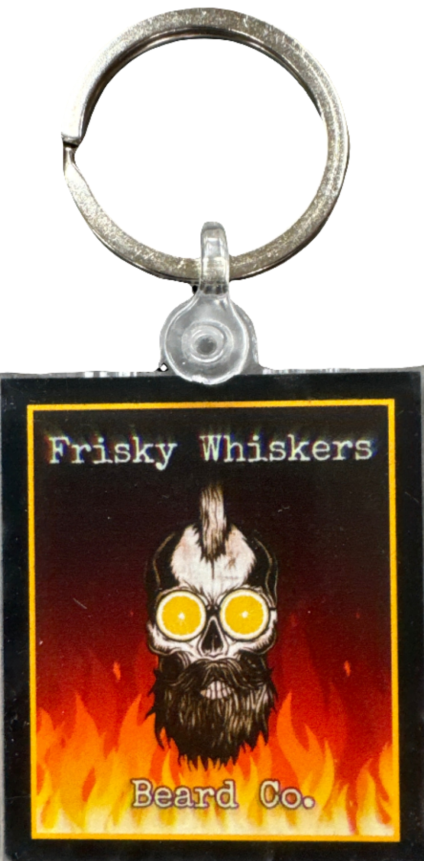 Frisky Whiskers Keychain