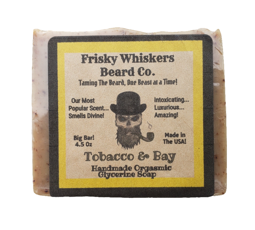 Hand Made LUXURY Glycerin Soap~Tobacco & Bay