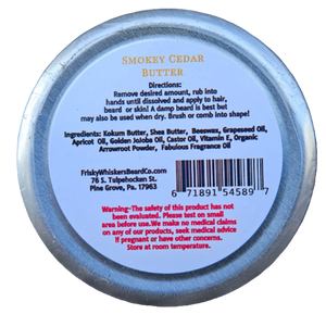 Smokey Cedar~ Beard/Hair/ Skin Butter