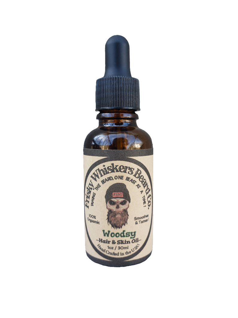 ALL NATURAL~Beard, Hair & Skin Oil~Woodsy