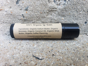 100% ORGANIC Coffee Flavored YapStick (Lip Balm)