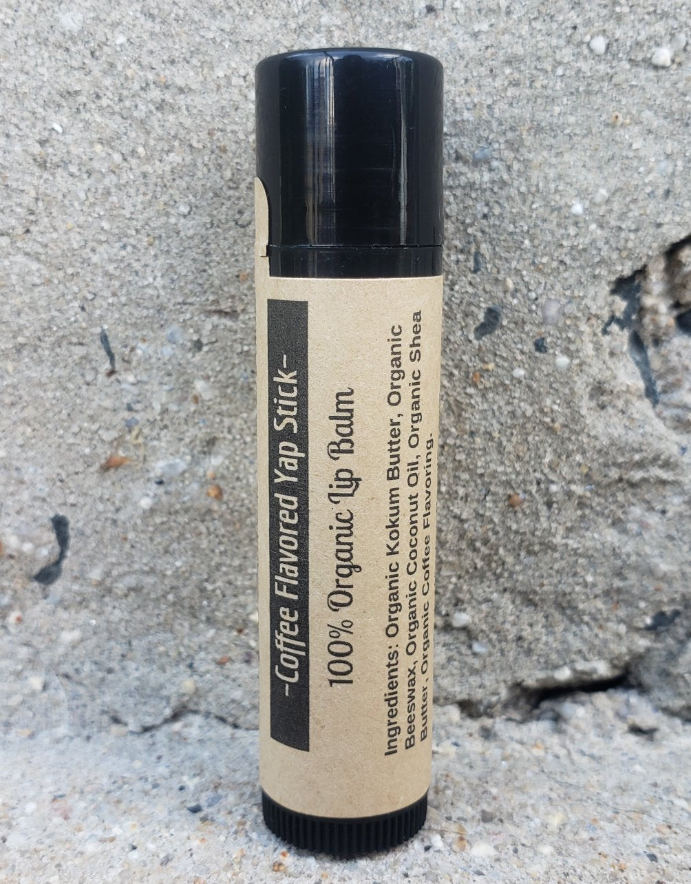 100% ORGANIC Coffee Flavored YapStick (Lip Balm)