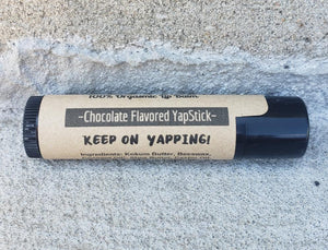 100% Organic Chocolate YapStick (Lip Balm)